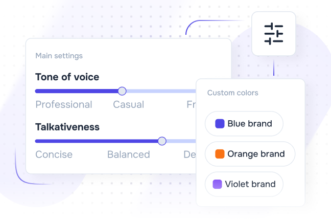 Step 2: Customize behavior