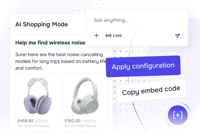 Step 3: Embed & Connect